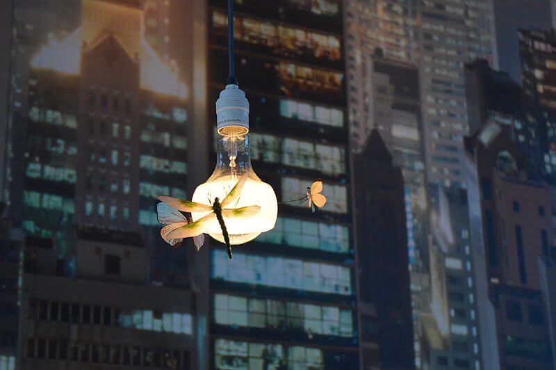 Подвесной светильник Johnny B. Butterfly от Ingo Maurer
