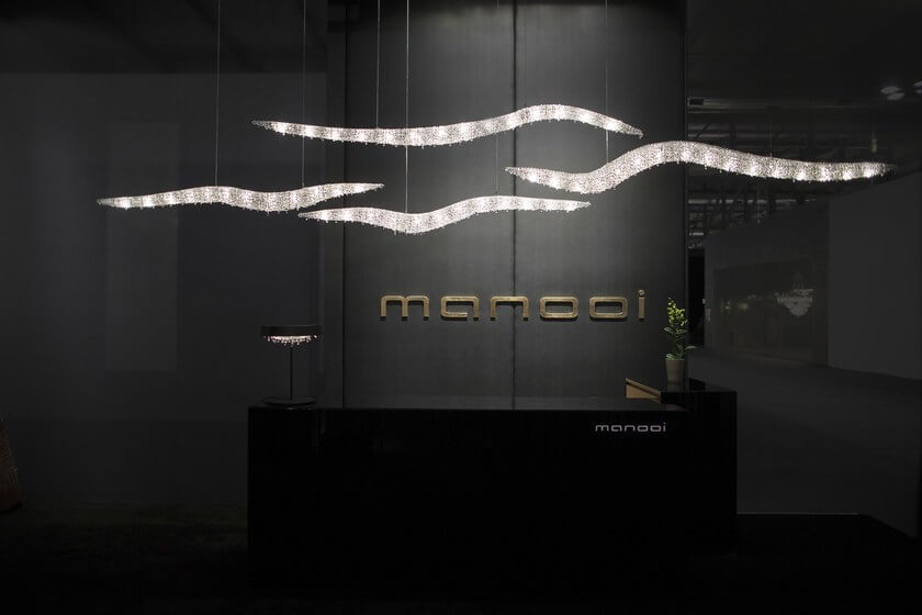 Подвесной светильник Vague 3D от Manooi