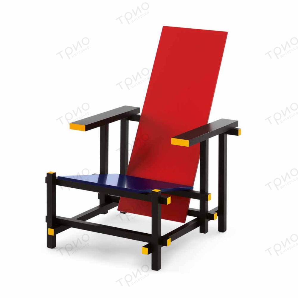 Кресло 635 Red and Blue от Cassina
