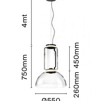 Подвесной светильник Noctambule Suspension от Flos