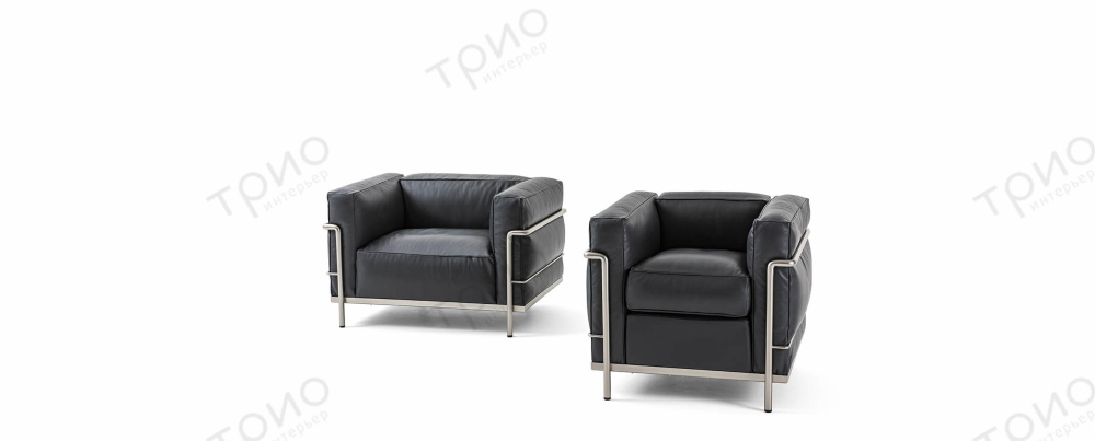 Кресло 002 LC2/ 003 LC3 Fauteuil Grand Confort Durable от Cassina