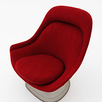 Кресло Platner Easy Chair and Ottoman от Knoll
