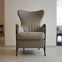 Кресло с высокой спинкой Progetti от Giorgetti