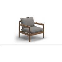Уличное кресло Saranac от Gloster