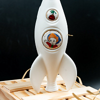Ёлочное украшение Ракета от Rupor Manufactory