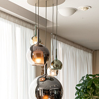 Подвесной светильник из 5 шаров Glo от Penta