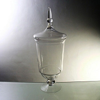 Стеклянная ваза с крышкой 160-122L от Fancy Sa