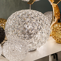 Настольная лампа Mini Planet Batteria Crystal от Kartell