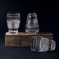 Стаканы для напитков Drinking glass Large set of 3 от Seletti