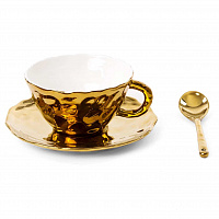 Чайная пара Gold Tea Cup от Seletti
