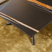 Журнальный столик Mondrian 140*70*29 Sahara Noir matt от Poliform