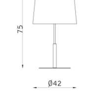Настольная лампа Milano от Zonca International