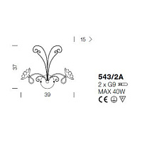 Бра Butterfly от Italian Design Lighting (IDL)