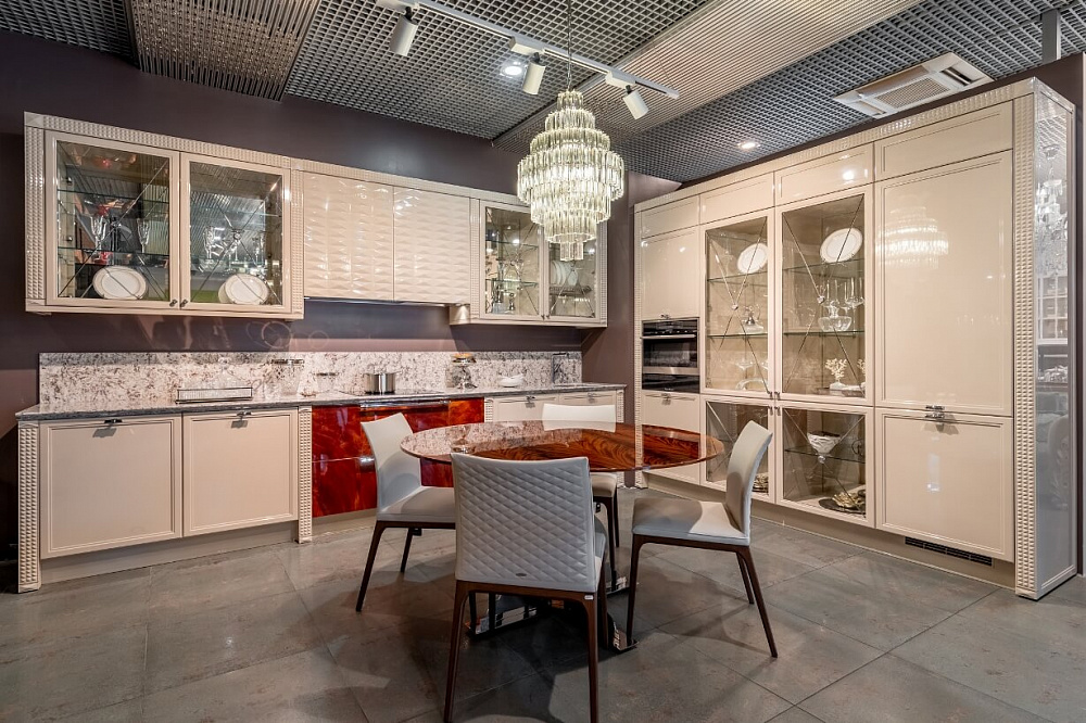 Кухонная мебель Luxury Glam White от Aster