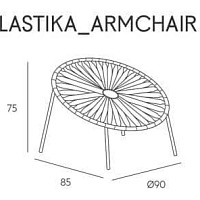 Кресло Lastika от Lago