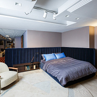 Кровать с угловым изголовьем Tuyo от Meridiani