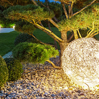 Садово-парковый светильник Fil de Fer F (outdoor) от Catellani & Smith