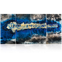 Стеновые панели Deep Blue от Arte Veneziana