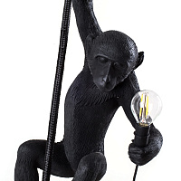 Подвесной светильник Monkey Black от Seletti