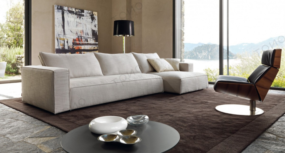 Белый угловой диван Zenit от Desiree